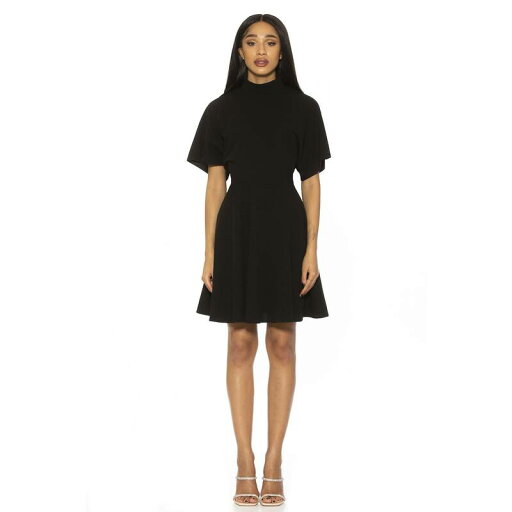 【送料無料】 アレクシアアドマー レディース ワンピース トップス Women's ALEXIA ADMOR Dolman Fit & Flare Mini Dress Black 【送料無料】 アレクシアアドマー レディース ワンピース トップス Women's ALEXIA ADMOR Dolman Fit & Flare Mini Dress Black
