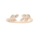 【送料無料】 LC Lauren Conrad レディース リング アクセサリー LC Lauren Conrad Open Front Vine Ring Clear