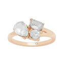 【送料無料】 LC Lauren Conrad レディース リング アクセサリー LC Lauren Conrad 3-Stone Cluster Ring Clear