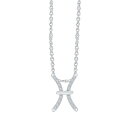 【送料無料】 アンブランデッド レディース ネックレス・チョーカー・ペンダントトップ アクセサリー Sterling Silver 1/10 Carat T.W...