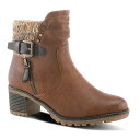 【送料無料】 スプリングステップ レディース ブーツ・レインブーツ シューズ Spring Step Rene Women's Booties Brown