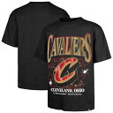 【送料無料】 フォーティセブンブランド メンズ Tシャツ トップス Men's '47 Black Cleveland Cavaliers Past Champs Collection Flashbulb Foundation T-Shirt Cav Black