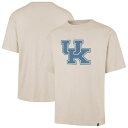 【送料無料】 フォーティセブンブランド メンズ Tシャツ トップス Men's '47 Cream Kentucky Wildcats Ravine Foundation T-Shirt Ken Beige