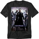 ReVida 楽天市場店で買える「【送料無料】 ライセンス キャラクター メンズ Tシャツ トップス Big & Tall Original & Unrestored The Matrix Poster Graphic Tee Black」の画像です。価格は7,480円になります。