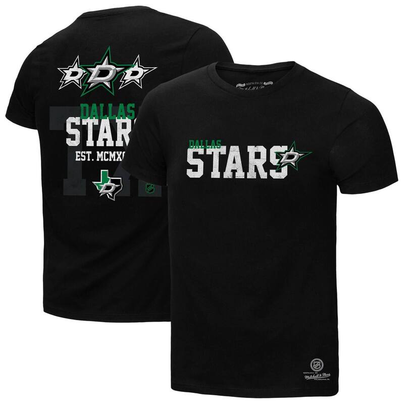 ミッチェル&ネス メンズ トップス Tシャツ Men's Mitchell & Ness Black Dallastars Home T-Shirt Str Black ブラック
