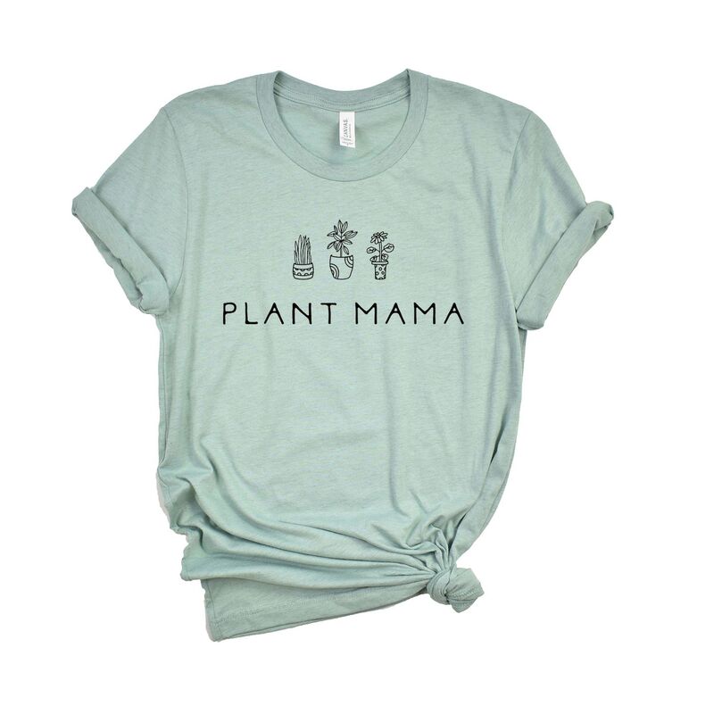 【送料無料】 Simply Sage Market レディース Tシャツ トップス Simply Sage Market Plant Mama Short Sleeve Tee Seafoam