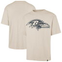【送料無料】 フォーティセブンブランド メンズ Tシャツ トップス Men's '47 Tan Baltimore Ravens Bouldering Imprint Ravine Foundation T-Shirt Rav Multi