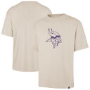 【送料無料】 フォーティセブンブランド メンズ Tシャツ トップス Men's '47 Tan Minnesota Vikings Bouldering Imprint Ravine Foundation T-Shirt Mvk Multi