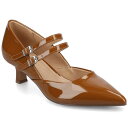 【送料無料】 ジャーニー レディース パンプス シューズ Journee Carnation Medium and Wide Width Women's Kit...