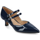 【送料無料】 ジャーニー レディース パンプス シューズ Journee Carnation Medium and Wide Width Women's Kit...