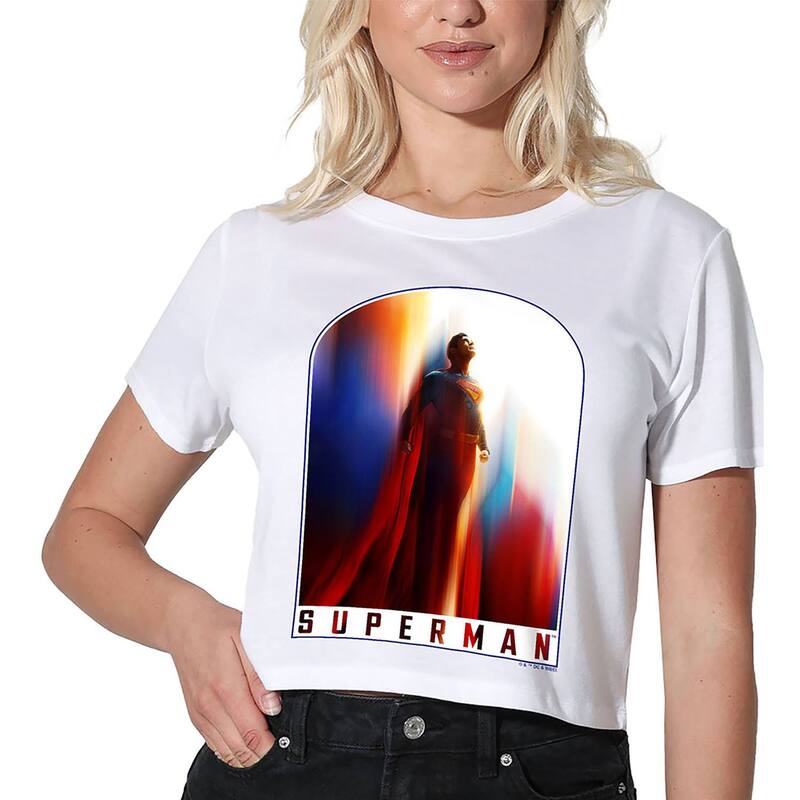 ReVida ŷԾŹ㤨̵֡ 饤 饯 ǥ T ȥåץ Women's DC Comics Superman 2025 Look Up Poster Graphic Crop Tee WhiteפβǤʤ7,480ߤˤʤޤ