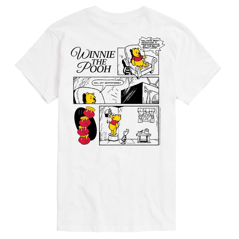 ディズニー メンズ トップス Tシャツ トール グラフィック Disney's Winnie The Pooh Big & Tall Comic Graphic Tee White ホワイト