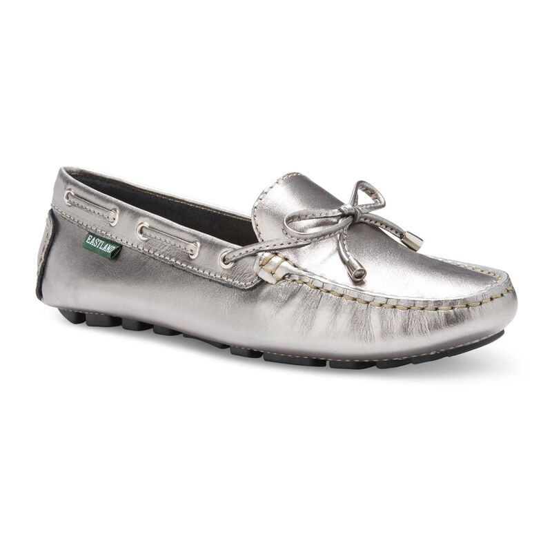 イーストランド レディース シューズ スリッポン・ローファー レザー Eastland Marcella Women's Leather Loafersilver シルバー