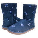 【送料無料】 アンブランデッド レディース ブーツ・レインブーツ シューズ Women's Cuce Navy Dallas Cowboys Allover L...