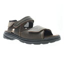 【送料無料】 プロペット メンズ サンダル シューズ Propet Hudson Men's Sport Sandals Brown