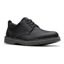 【送料無料】 クラークス メンズ オックスフォード シューズ ClarksR Eastford Low Men's Leather Shoes Black