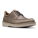 【送料無料】 クラークス メンズ オックスフォード シューズ ClarksR Eastridge Moc Men's Leather Shoes Gray