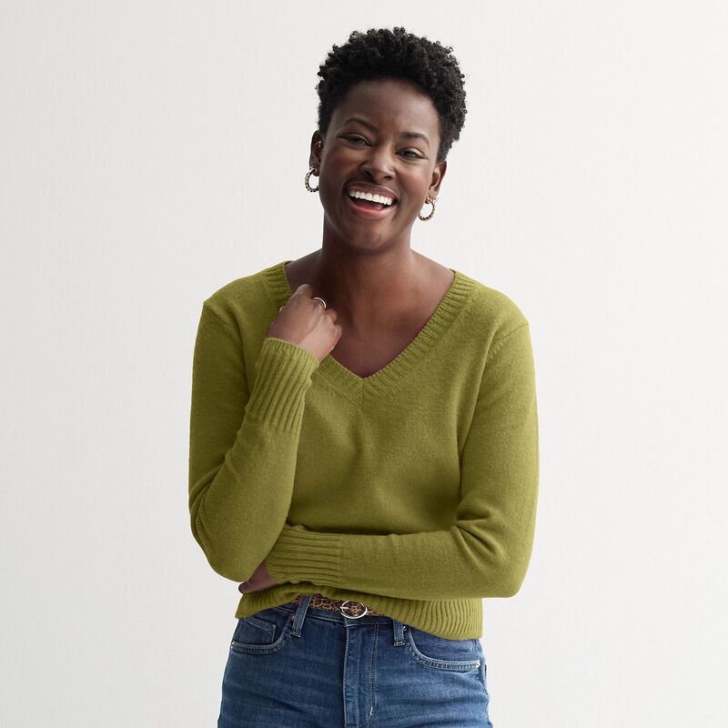 ソノマ レディース アウター ニット・セーター Vネック Women'sonoma Goods For Life Lightweight V-Ne..