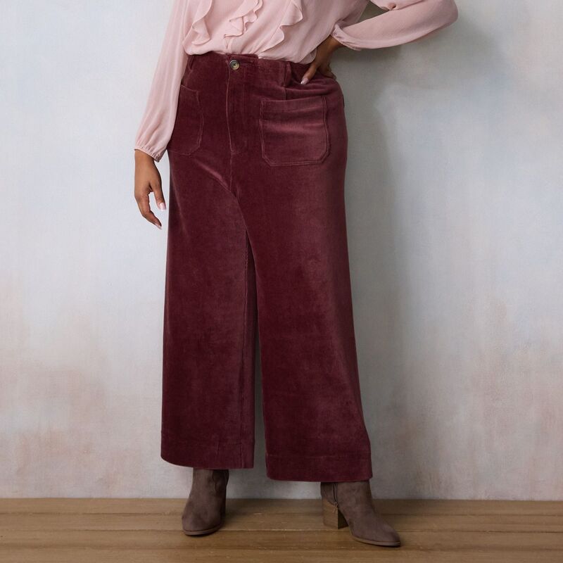 LC Lauren Conrad レディース ボトムス カジュアルパンツ ワイドレッグ プラスサイズ Plusize LC Laure..