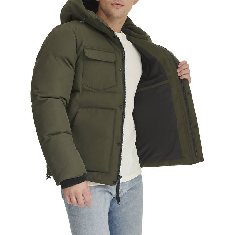 【送料無料】 リーバイス メンズ ジャケット・ブルゾン アウター Men's Levi's 4 Pocket Puffer Jacket Navy
