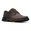 【送料無料】 クラークス メンズ オックスフォード シューズ ClarksR Gessler Lace Men's Leather Shoes Dark Bro...