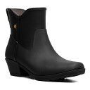 【送料無料】 ボグス レディース ブーツ・レインブーツ シューズ Bogs Jolene Women's Ankle Rain Boots Black