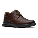 【送料無料】 クラークス メンズ オックスフォード シューズ ClarksR Gessler Cap Men's Leather Shoes Brown Tum...