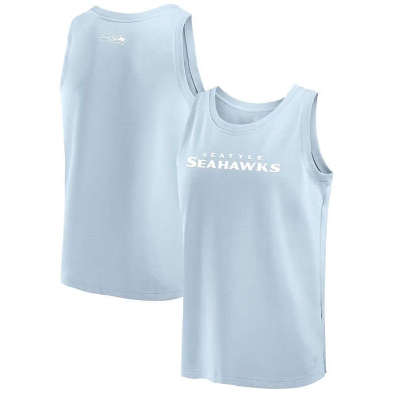 【送料無料】 ファナティクス メンズ Tシャツ トップス Men's Fanatics Light Blue Seattle Seahawks Elements Tank Top Sea Light