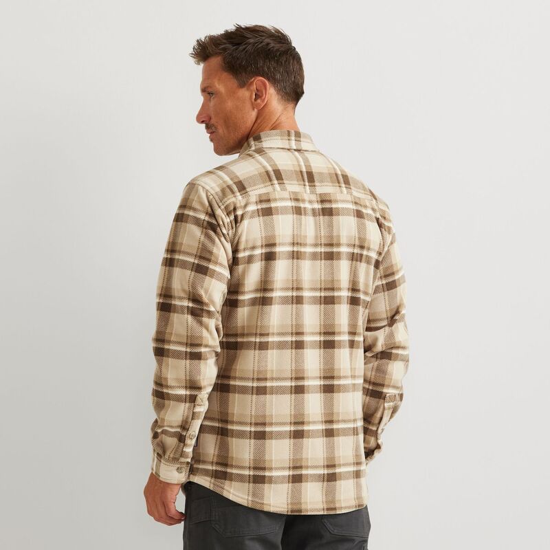 【送料無料】 エディー バウアー メンズ Tシャツ トップス Men's Eddie Bauer Long Sleeve Quest Flannel Button-Down Shirt Slate