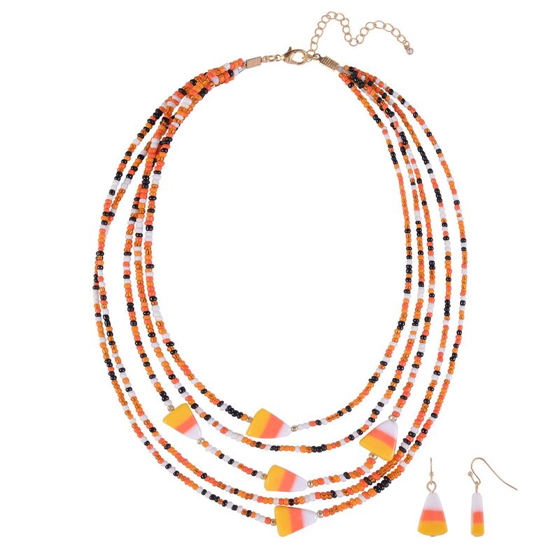 ReVida ŷԾŹ㤨֥֥ǥå ǥ ꡼ ͥå쥹硼ڥȥȥå 졼 Unbranded Gold Tone Multi Row Seedbead Candy Cornecklace androp Earring Set Orange 󥸡פβǤʤ3,980ߤˤʤޤ