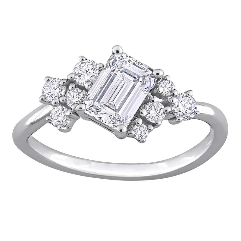 ステラ グレース レディース アクセサリー リング Stella Grace 14k White Gold 1/3 Carat.W. Lab-Grown Diamond Cluster Engagement Ring 14k White Gold ホワイト(4)