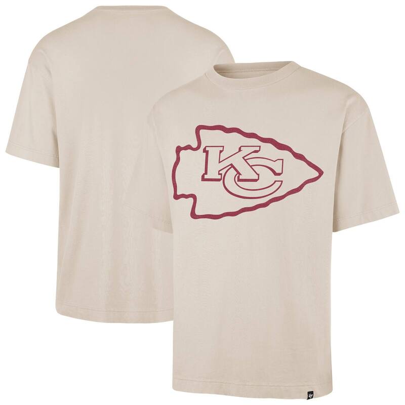 フォーティセブンブランド メンズ トップス Tシャツ プリント 47 Brand Men's '47 Tan Kansas City Chiefs Bouldering Imprint Ravine Foundation T-Shirt Chf Multi マルチカラー