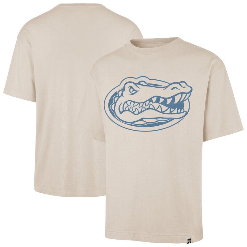 【送料無料】 フォーティセブンブランド メンズ Tシャツ トップス Men's '47 Cream Florida Gators Ravine Foundation T-Shirt Fld Beige