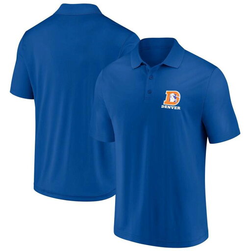 【送料無料】 ファナティクス メンズ Tシャツ トップス Men's Fanatics Royal Denver Broncos Vintage Polo Den Blue 【送料無料】 ファナティクス メンズ Tシャツ トップス Men's Fanatics Royal Denver Broncos Vintage Polo Den Blue