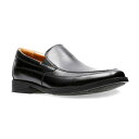 【送料無料】 クラークス メンズ オックスフォード シューズ ClarksR Tilden Free Men's Dress Loafers Black Lea...