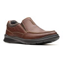 【送料無料】 クラークス メンズ スリッポン・ローファー シューズ ClarksR Cotrell Free Men's Loafers Tobacco