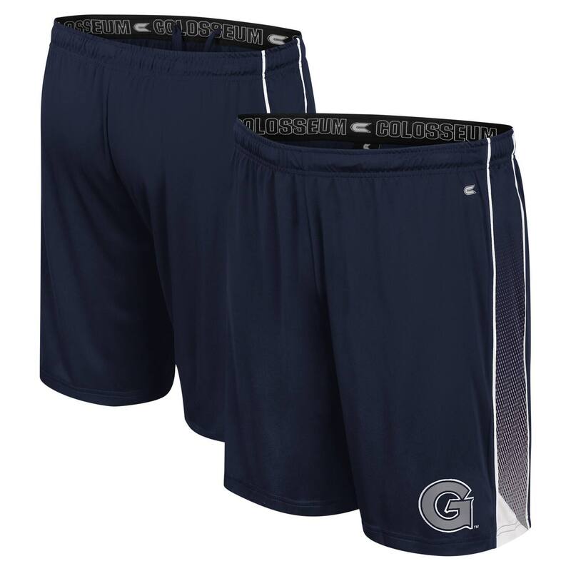 【送料無料】 コロシアム メンズ ハーフパンツ・ショーツ ボトムス Men's Colosseum Navy Georgetown Hoyas Online Shorts Grg Navy