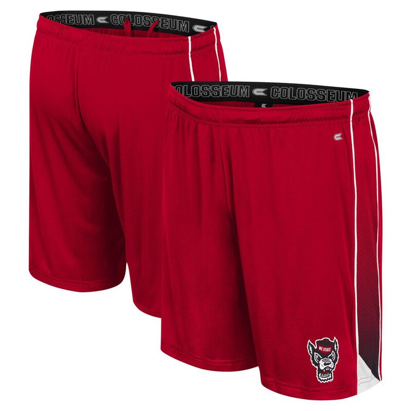 【送料無料】 コロシアム メンズ ハーフパンツ・ショーツ ボトムス Men's Colosseum Red NC State Wolfpack Online Shorts Nst Red