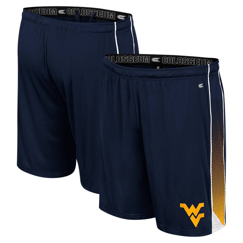 【送料無料】 コロシアム メンズ ハーフパンツ・ショーツ ボトムス Men's Colosseum Navy West Virginia Mountaineers Online Shorts Wvu Navy