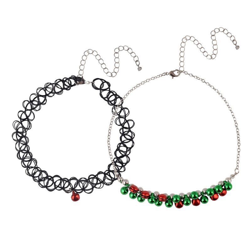 ReVida ŷԾŹ㤨֥֥ǥå ǥ ꡼ ͥå쥹硼ڥȥȥå Unbranded Silver Tone 2-pc. Holiday Jingle Bells Choker Set Green ꡼פβǤʤ4,480ߤˤʤޤ