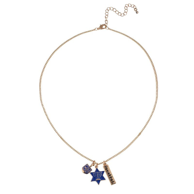 ReVida ŷԾŹ㤨֥֥ǥå ǥ ꡼ ͥå쥹硼ڥȥȥå 졼 Unbranded Gold Tonenamel Hanukkah Theme Charm Pendant Necklace Blue ֥롼פβǤʤ4,480ߤˤʤޤ