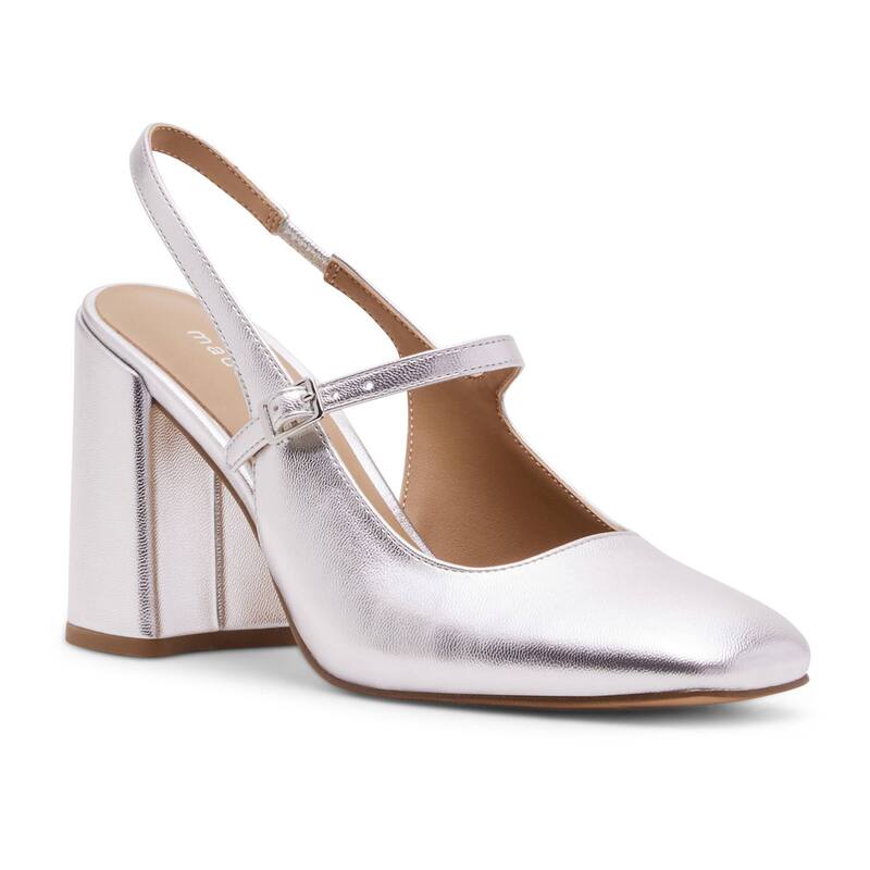 ReVida ŷԾŹ㤨̵֡ ޥåǥ󥬡 ǥ ѥץ 塼 madden girl Waverly Women's Block Heels SilverפβǤʤ10,980ߤˤʤޤ