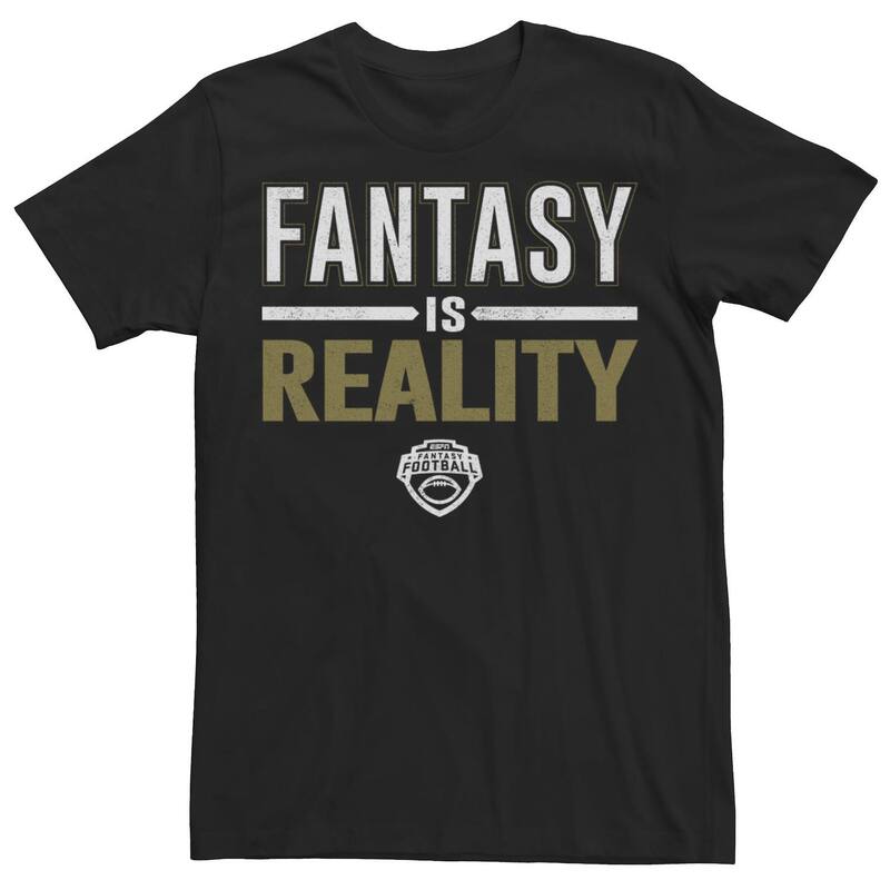 ReVida ŷԾŹ㤨̵֡ ˥ᥭ饯  T ȥåץ Men's ESPN Fantasy Football Fantasy Is Reality Green Logo Tee BlackפβǤʤ6,480ߤˤʤޤ