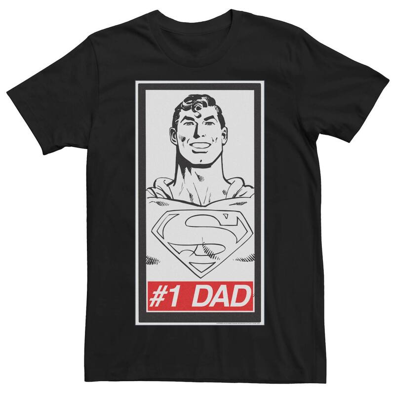 ReVida ŷԾŹ㤨̵֡ ˥ᥭ饯  T ȥåץ Men's DC Comics Superman #1 Dad Poster Tee BlackפβǤʤ6,480ߤˤʤޤ