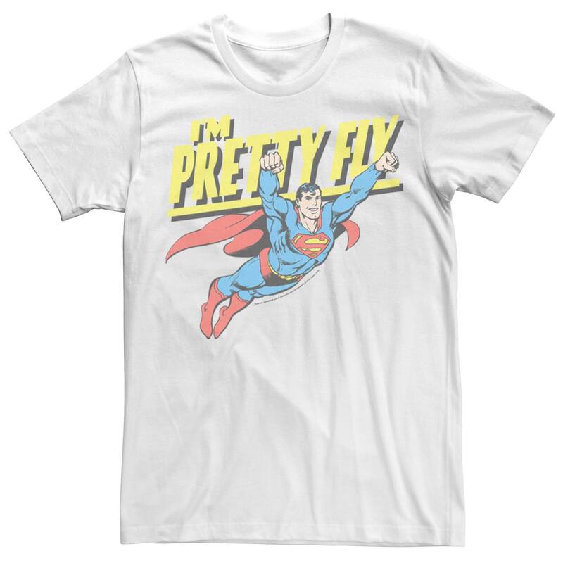 ReVida ŷԾŹ㤨̵֡ ˥ᥭ饯  T ȥåץ Men's DC Comics Superman Pretty Fly Poster Tee WhiteפβǤʤ6,480ߤˤʤޤ