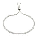 【送料無料】 アンブランデッド レディース ブレスレット・バングル・アンクレット アクセサリー Sterling Silver Cubic Zirconia B...