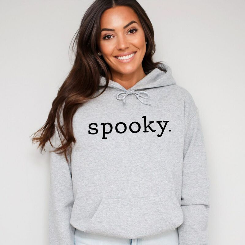 Simply Sage Market レディース トップス Tシャツ パーカー グラフィック Simply Sage Market Spooky Typewriter - Women's Graphic Hoodie Graphite グラファイト