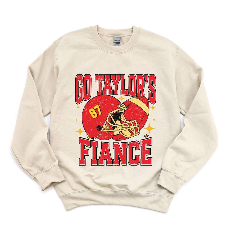 【送料無料】 Simply Sage Market レディース Tシャツ トップス Go Taylor's Fiance Sparkle - Women's Sweatshirt Dust