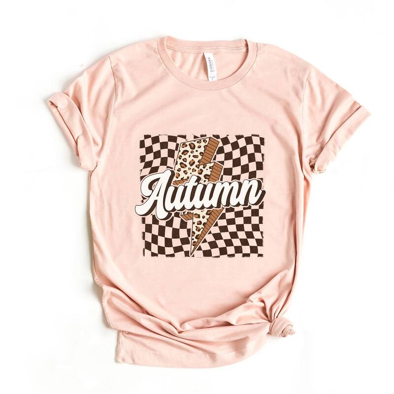 ReVida ŷԾŹ㤨̵֡ Simply Sage Market ǥ T ȥåץ Autumn Lightning Checkered - Women's Short Sleeve Graphic T-Shirt BlushפβǤʤ10,480ߤˤʤޤ