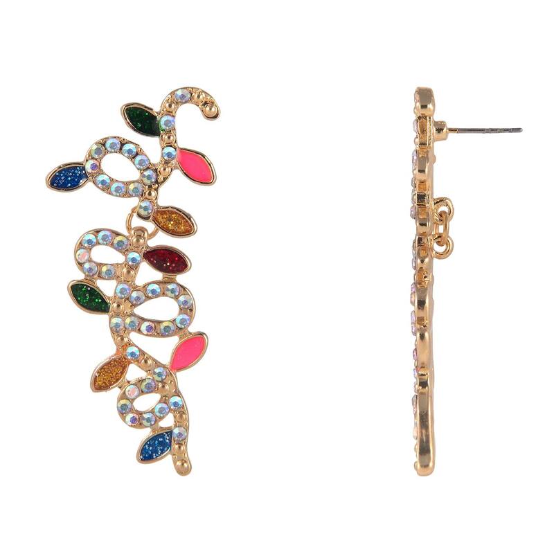 アンブランデッド レディース アクセサリー ピアス・イヤリング Unbranded Gold Tone Multi Simulated ..